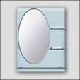 Зеркало с полкой для ванной FRAP F607